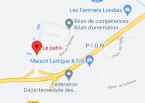 Plan d'acces le Patio